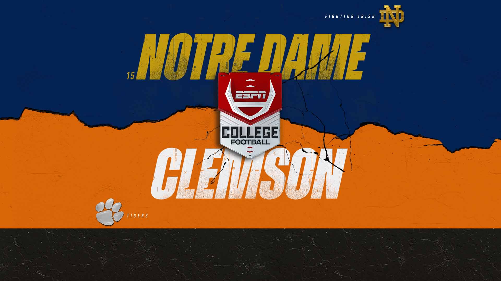 Watch Notre Dame vs Clemson on Sling TV