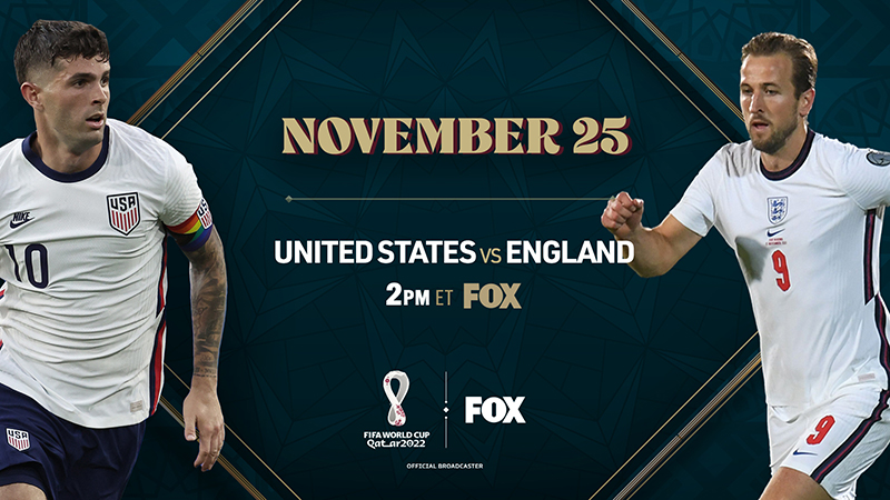 USA vs. England, 2022 FIFA World Cup: Time, TV schedule and lineups - Stars  and Stripes FC