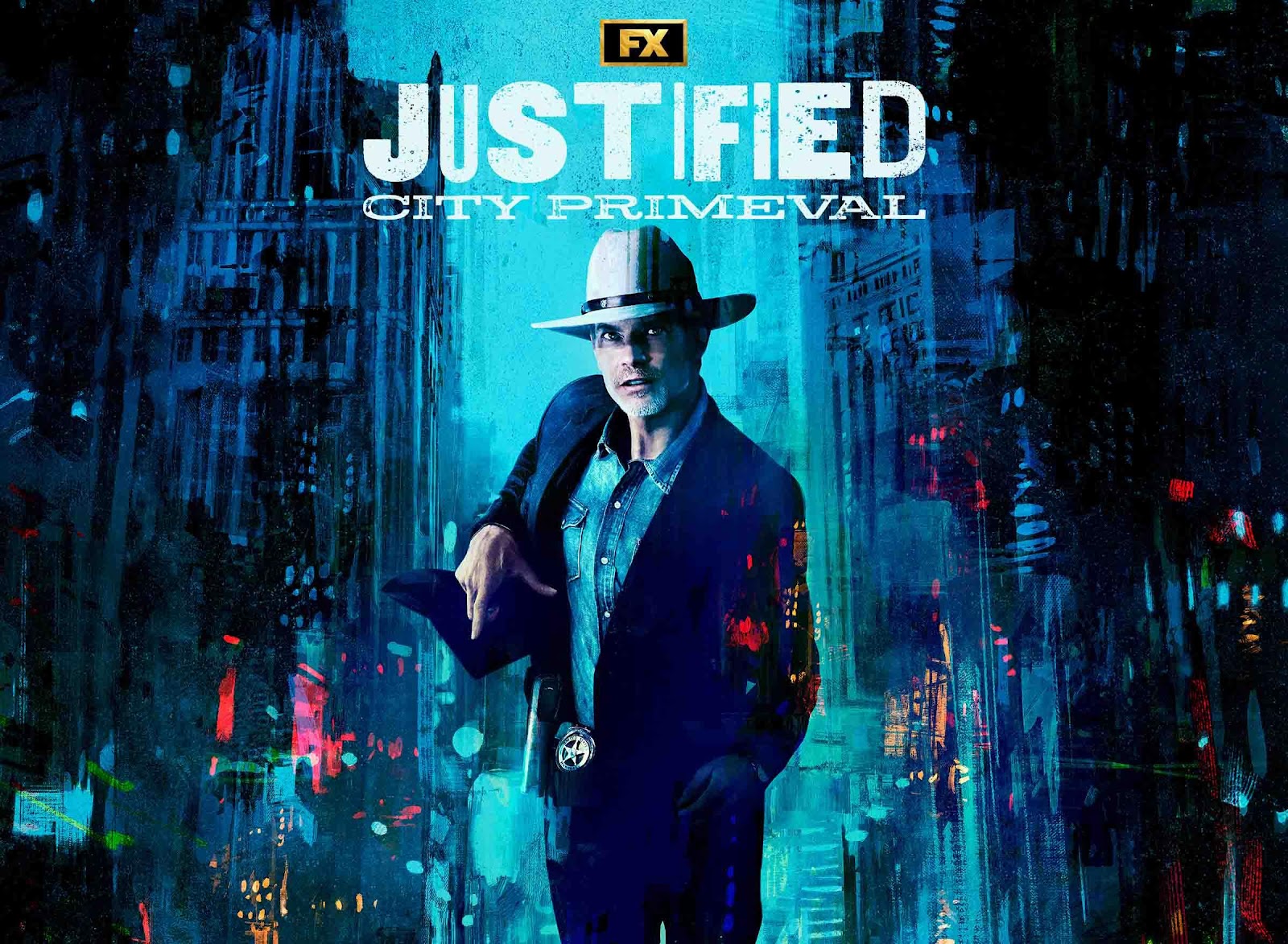 Promotional art for 'Justified: City Primeval' on FX