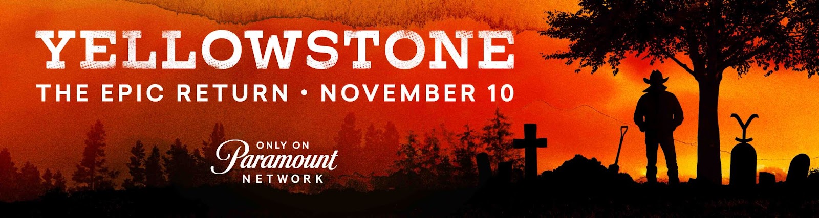 Key art for 'Yellowstone' Season 5 Part 2 on Paramount Network