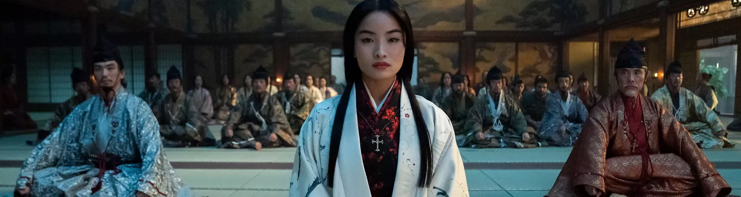 A scene from 'Shōgun' on FX with Anna Sawai as Mariko