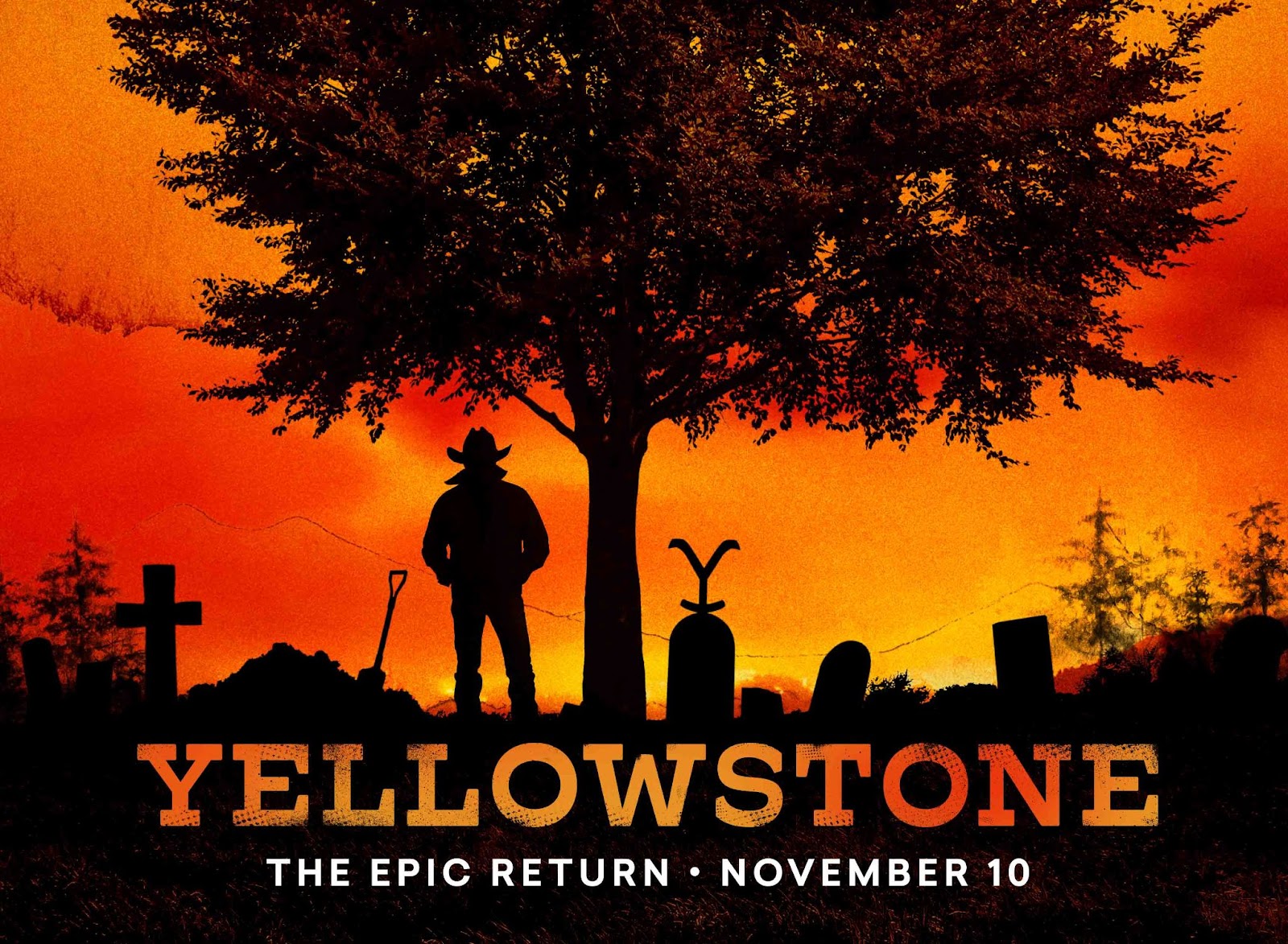 Key art for 'Yellowstone' Season 5 Part 2 on Paramount Network