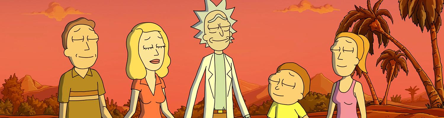 An image from season 5 of 'Rick and Morty'