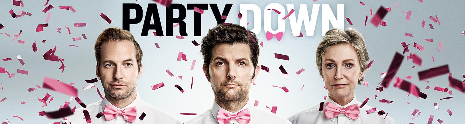 Promotional art for 'Party Down' on Starz