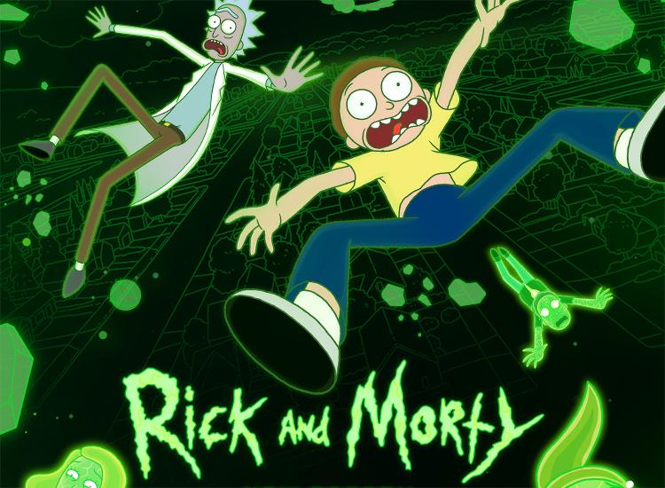 Promotional art for season 6 of 'Rick and Morty' on Adult Swim