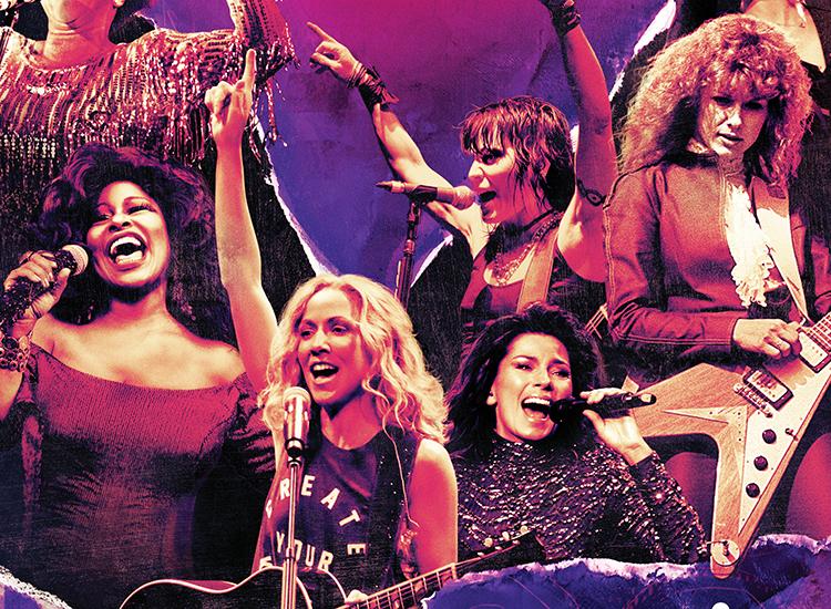 Promotional art for 'Women Who Rock'