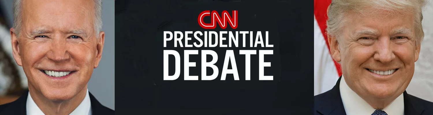 Art for the CNN Presidential Debate