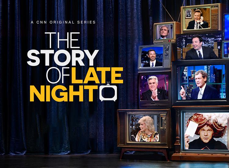 Promotional art for 'The Story of Late Night'