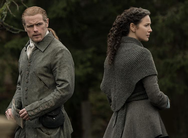 A scene from season 6 of 'Outlander' on Starz