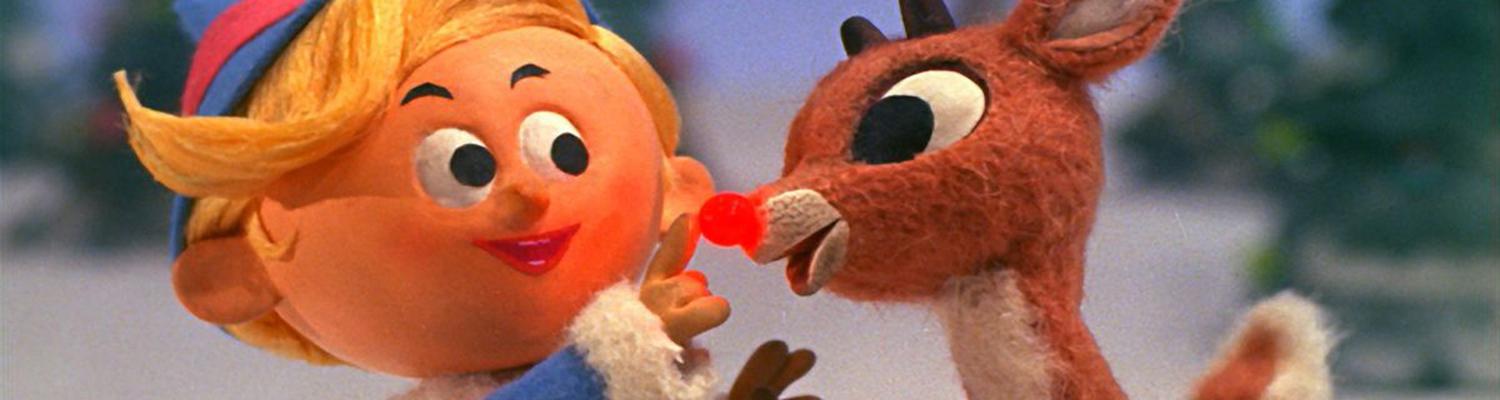 A scene from 'Rudolph the Red-Nosed Reindeer'