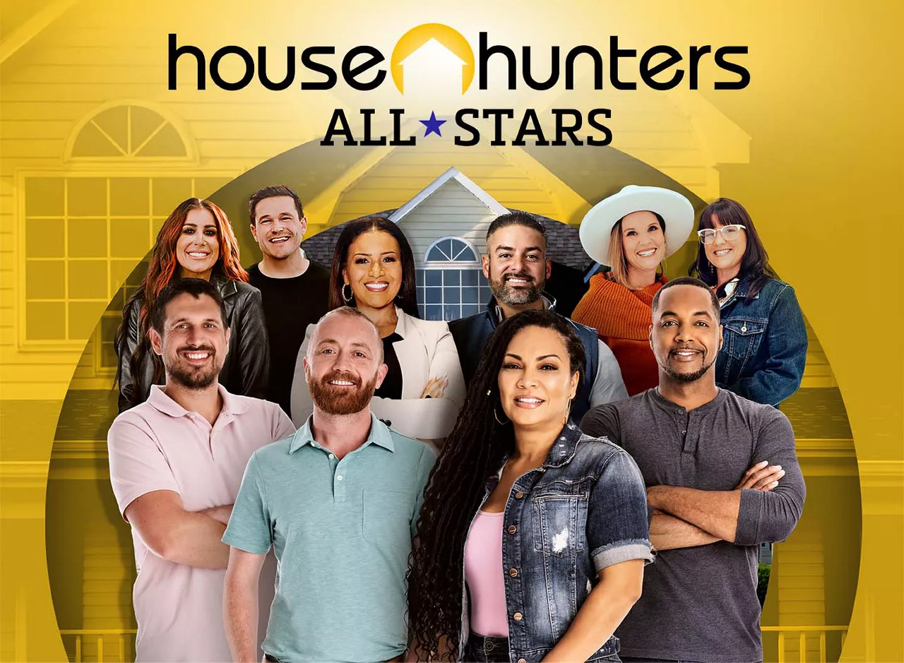 A scene from 'House Hunters: All Stars' on HGTV