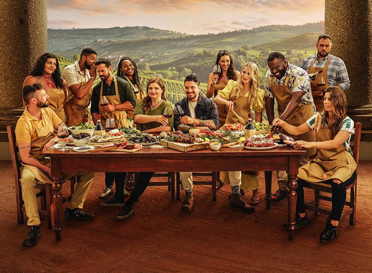 Promotional art for 'Ciao House' on Food Network