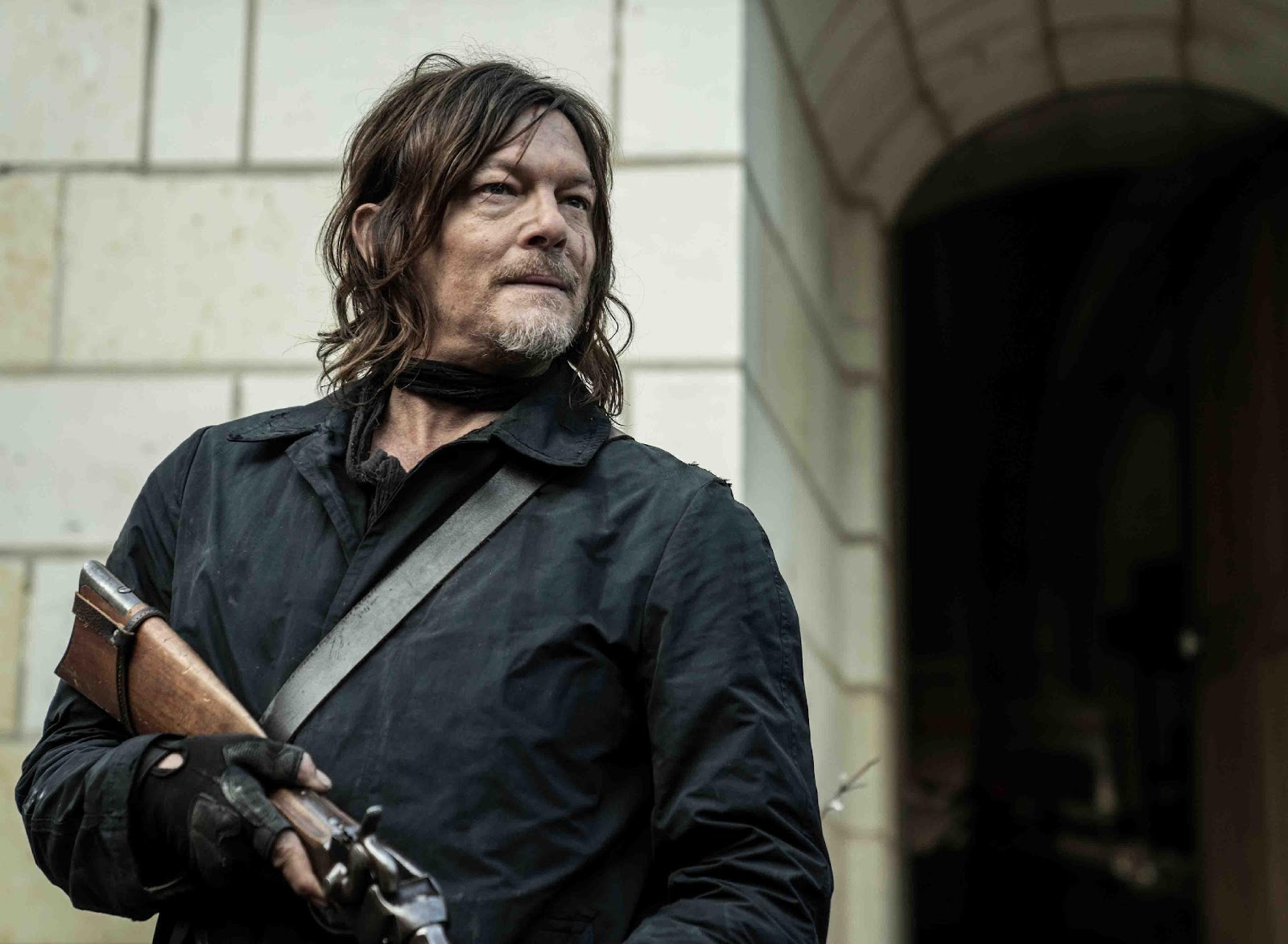 Promotional art for 'The Walking Dead: Daryl Dixon' on AMC