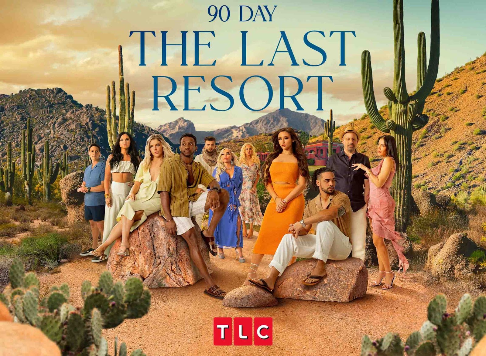 An image of the cast of season 2 of '90 Day: The Last Resort' on TLC.