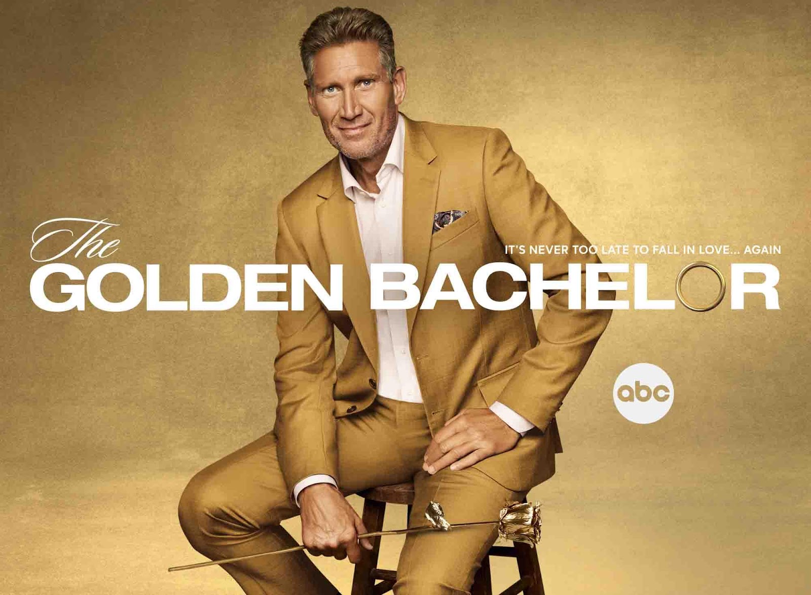 Promotional art for The Golden Bachelor on ABC