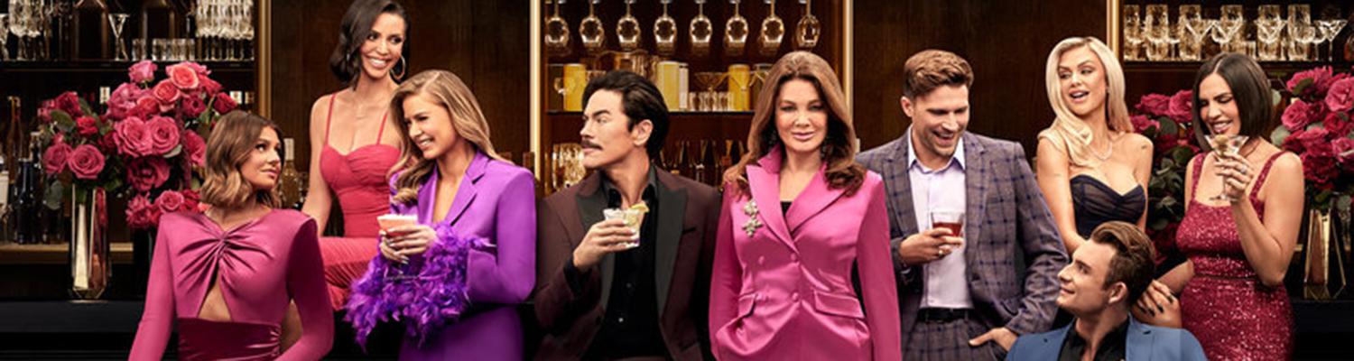 Promotional image of the cast of "Vanderpump Rules" on Bravo