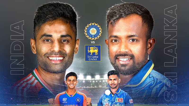 Art for the India-Sri Lanka T20I Matches