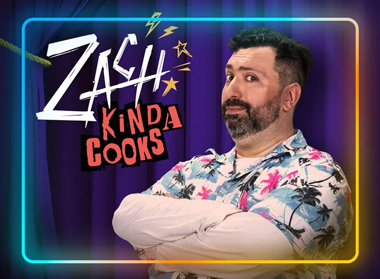 Art for 'Zach Kinda Cooks' on Gusto TV