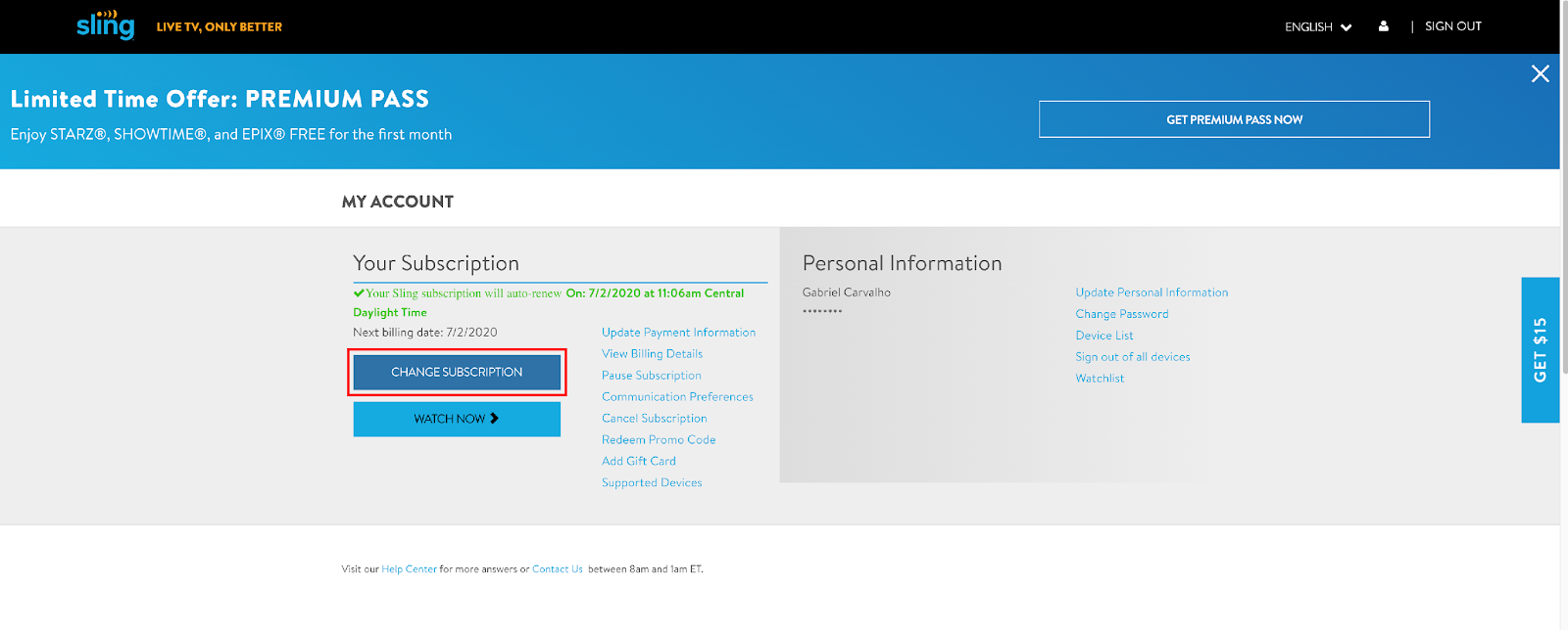 Cloud DVR Como Gravar Sling