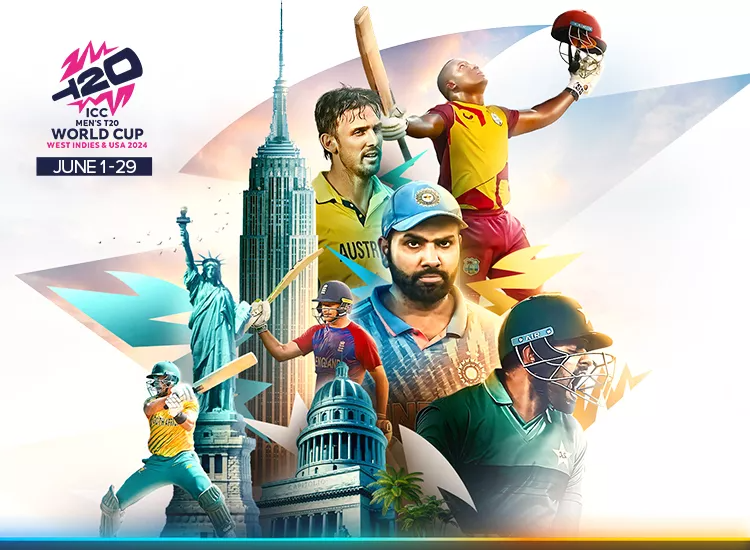 ICC T20 Men's Cricket World Cup 2024 art