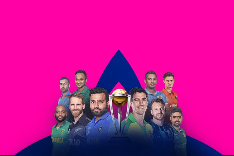 Art for the ICC Men’s Cricket World Cup 2023