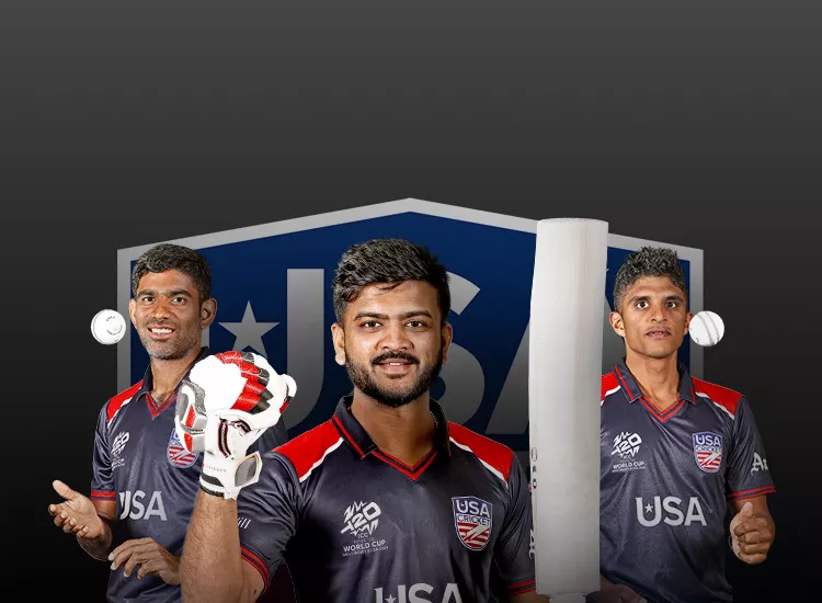 An image of the top USA cricketers