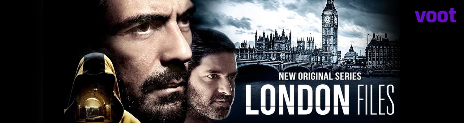 Promotional image of "London Files" on Desi