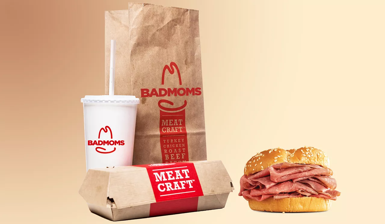 An Arby's meal with Bad Moms branding