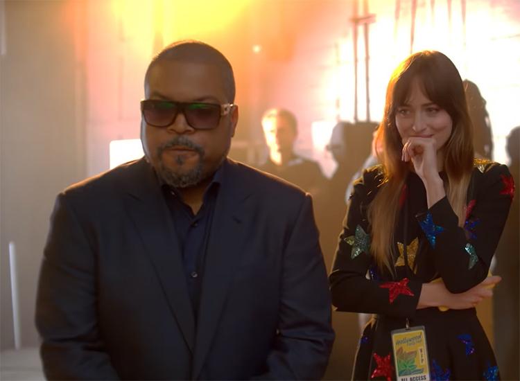 Ice Cube and Dakota Johnson in 'The High Note'