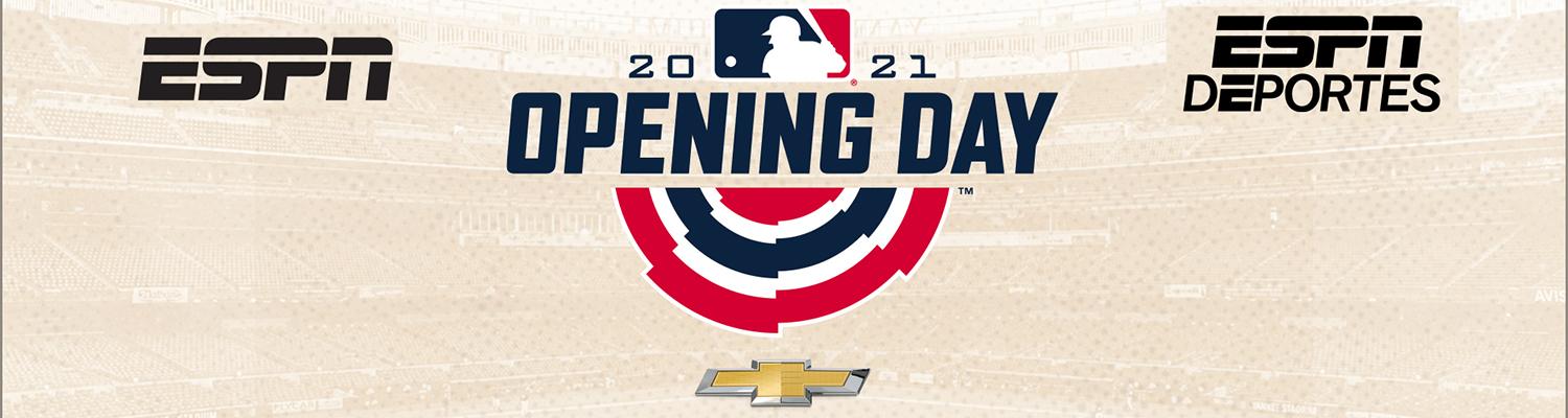 Promotional art for opening day on ESPN