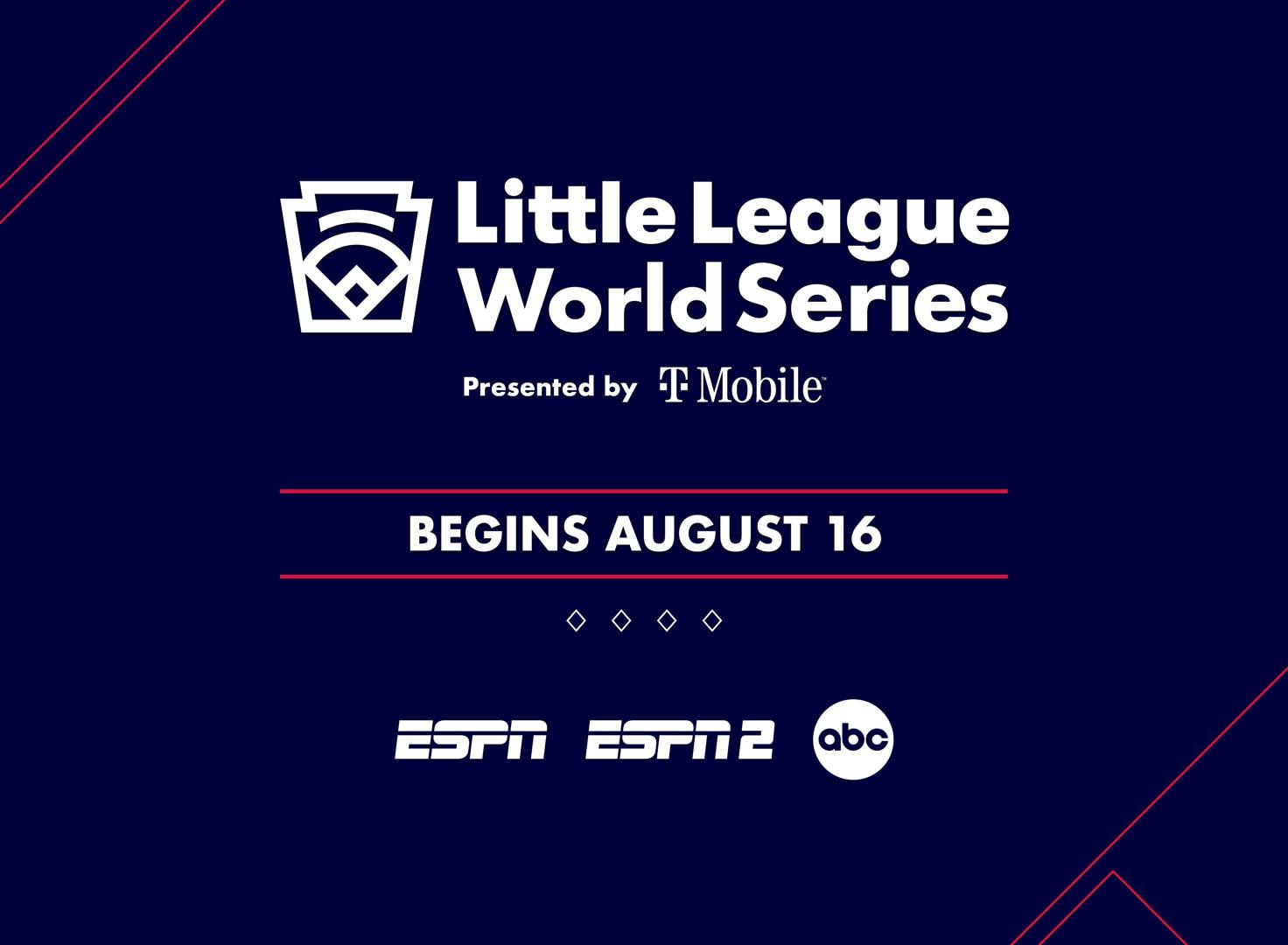 Promotional art for the 2023 Little League World Series