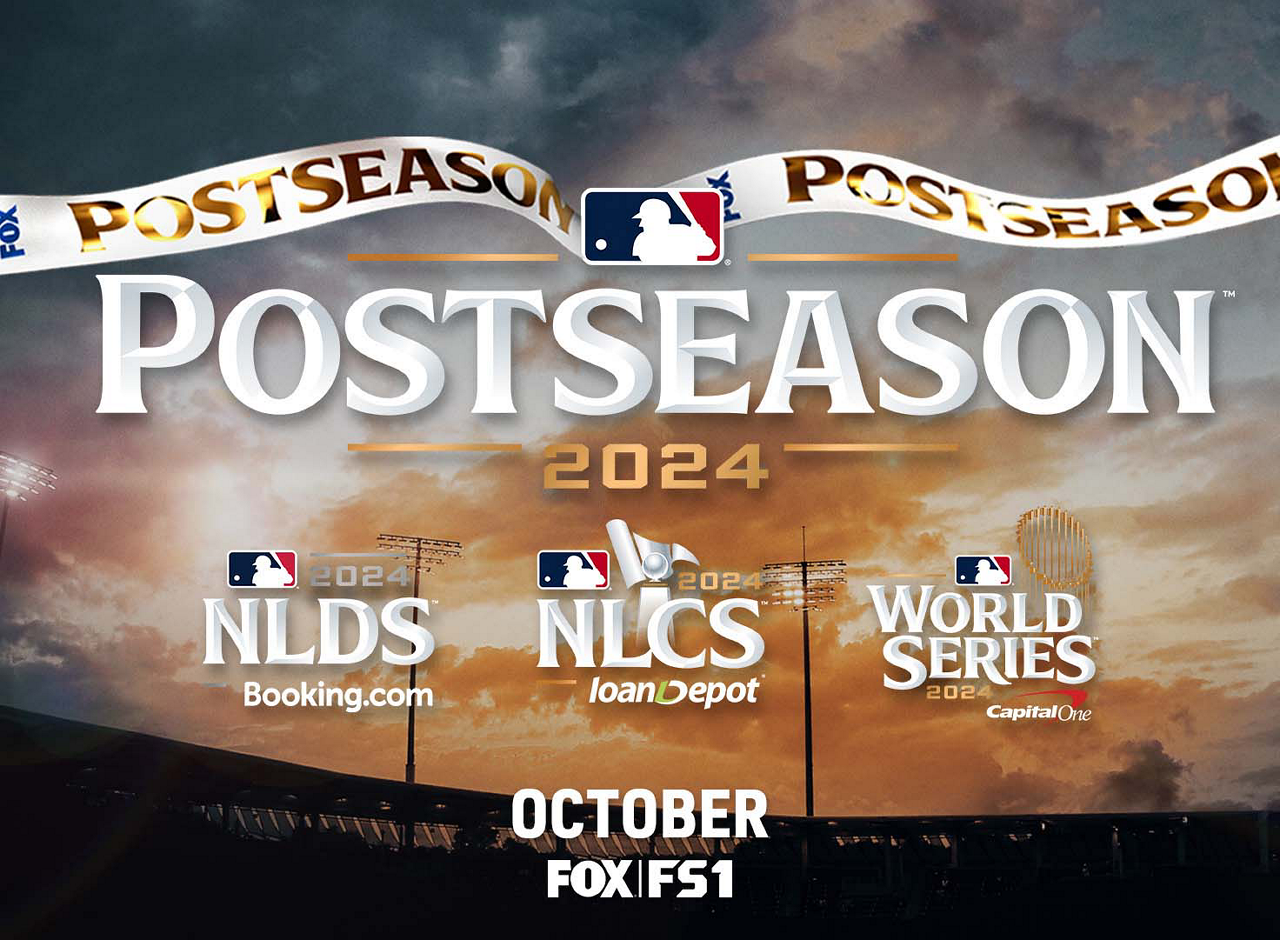 Promotional art for the 2024 MLB Postseason