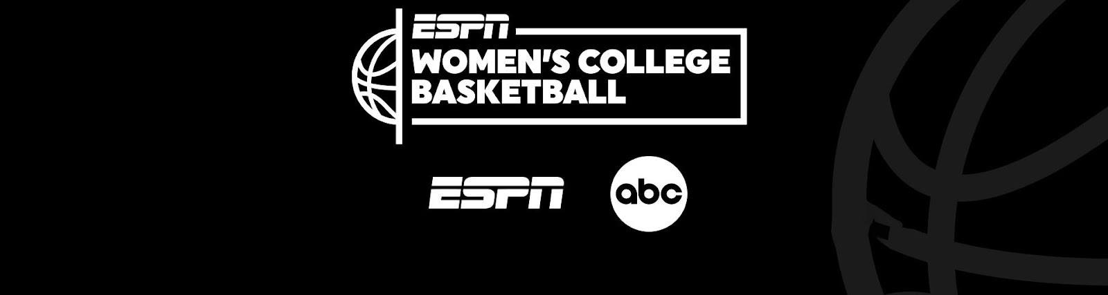 Promotional art for NCAA Women's basketball on ESPN