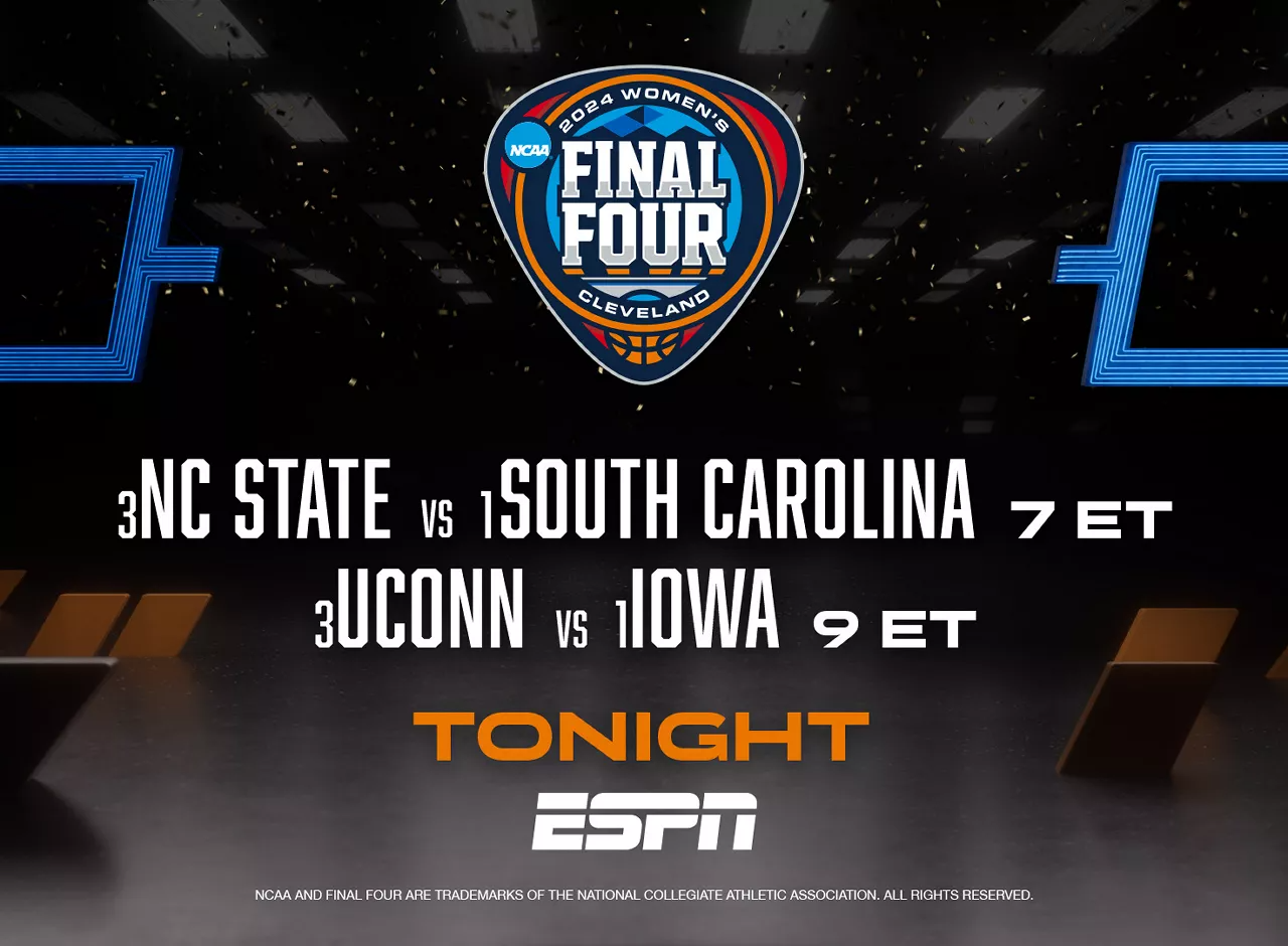 Key art for NCAA Women's basketball tournament