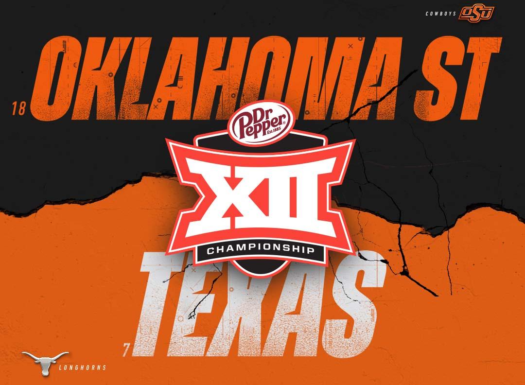 Promotional art for the Big 12 Championship on ESPN