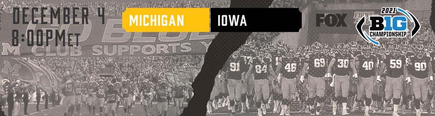 Promotional art for the Big 10 Championship on FOX