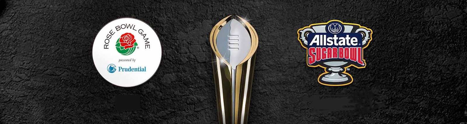 Promotional art for the College Football Playoff