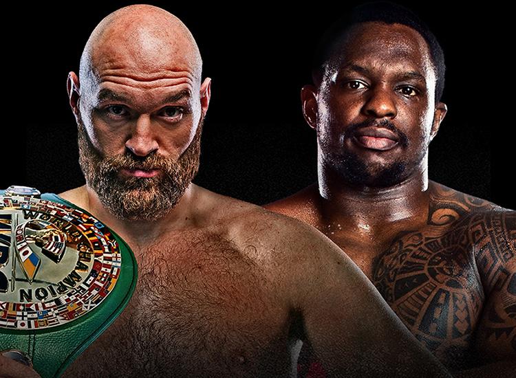 Promotional art for Fury-Whyte on PPV