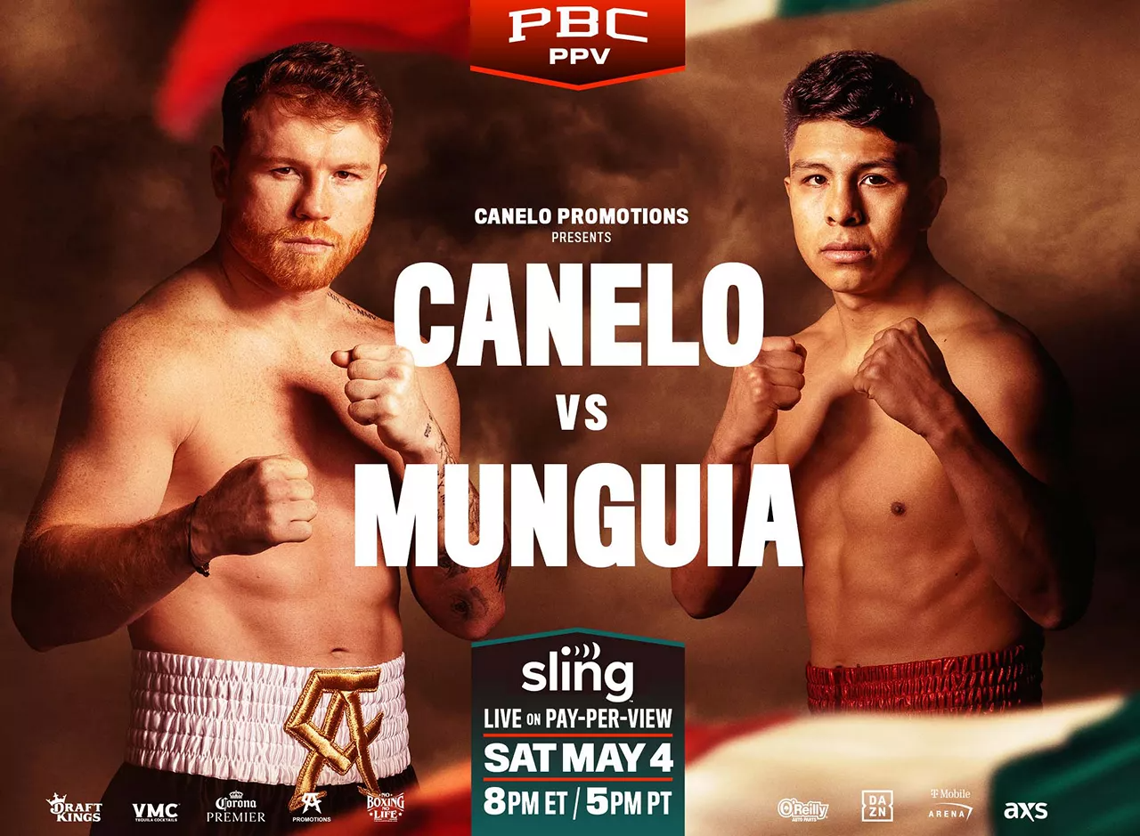 Art for the upcoming Canelo fight on PPV