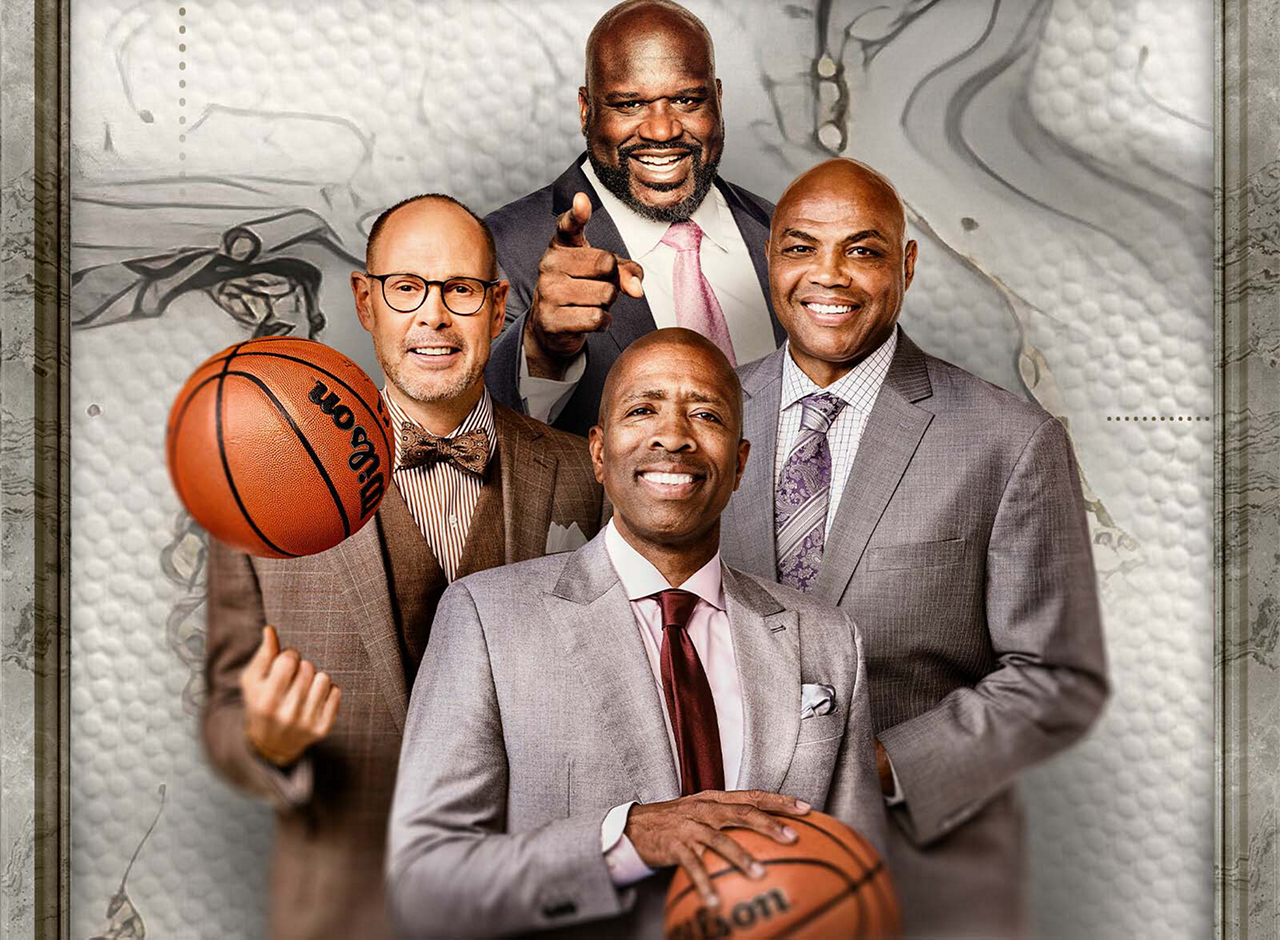 Promotional art for Inside the NBA on TNT