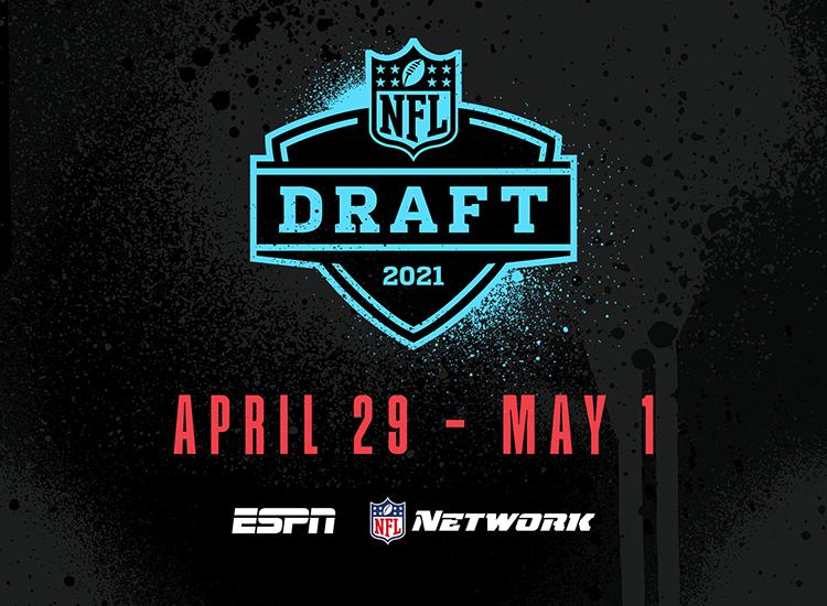 Promotional art for the 2021 NFL Draft