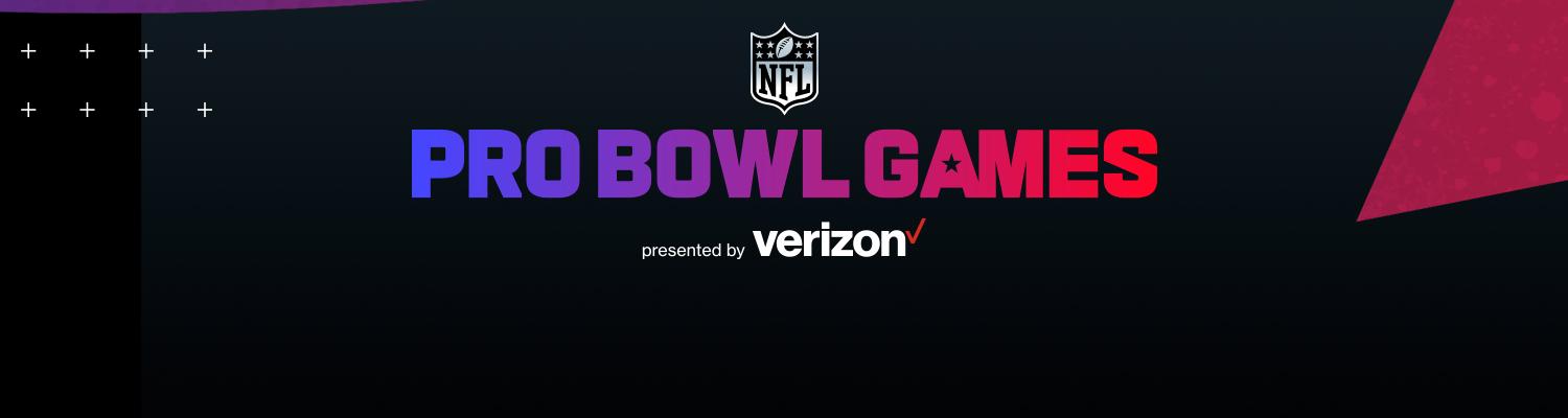 Promotional artwork for the 2023 Pro Bowl Games on ESPN