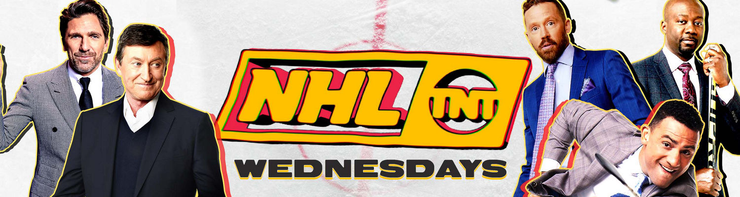 Promotional art for NHL Wednesdays on TNT