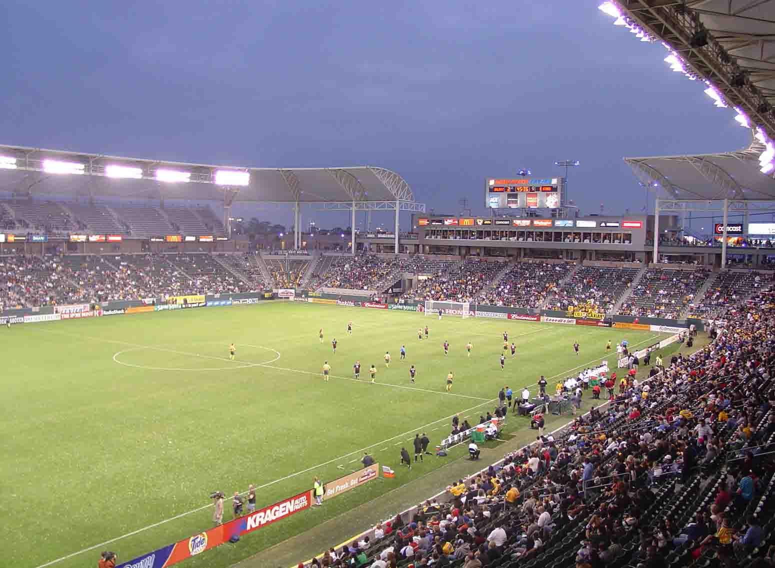 An image of a soccer stadium