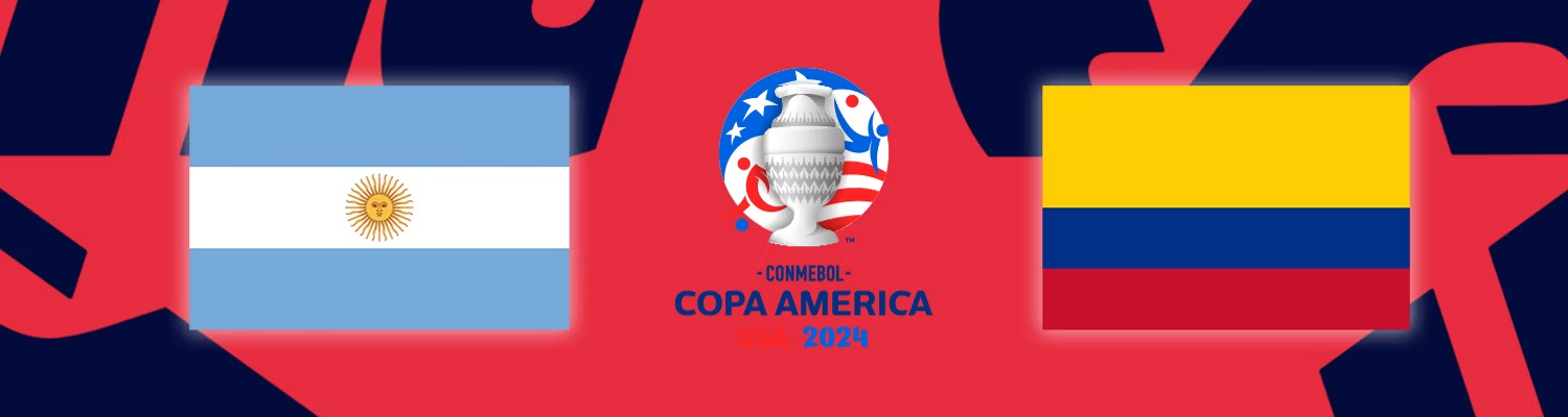 Promotional art for Copa America 2024 on FOX and FS1