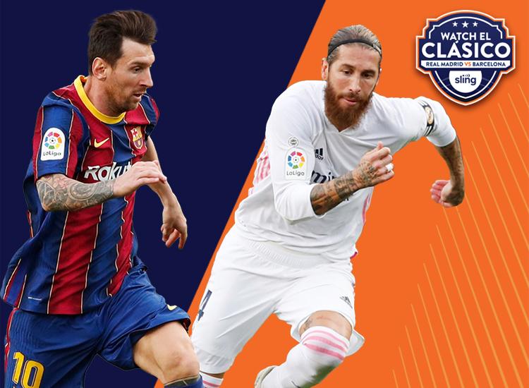 Promotional art for the El Clasico on beIN Sports