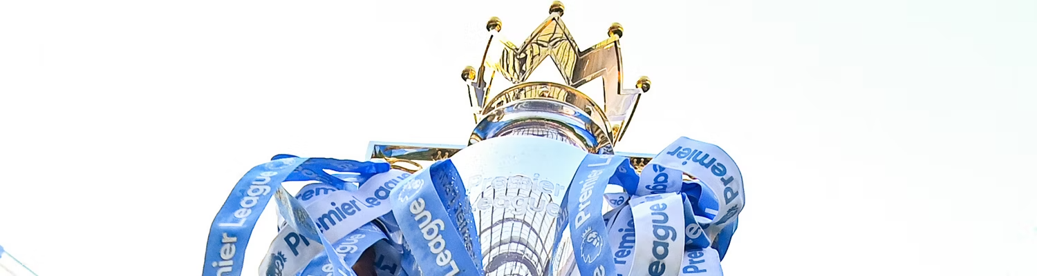 A promotional image for the English Premier League on NBC Sports