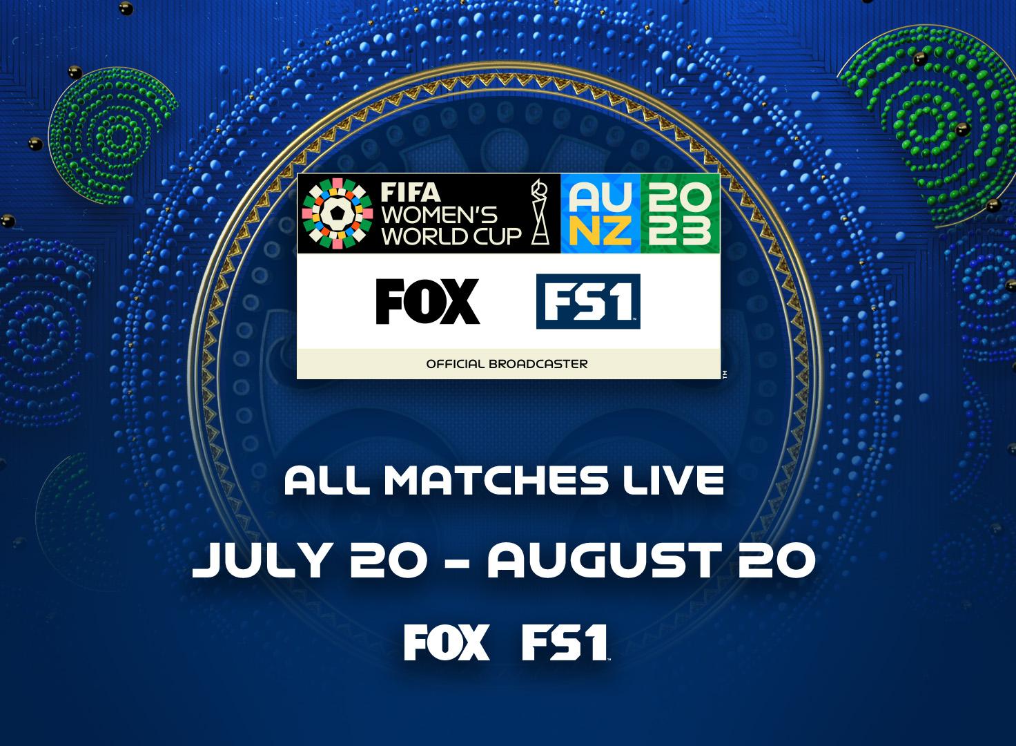 Promotional art for FIFA Women's World Cup 2023™ on FOX