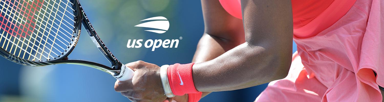 Promotional art for the U.S. Open with Serena Williams