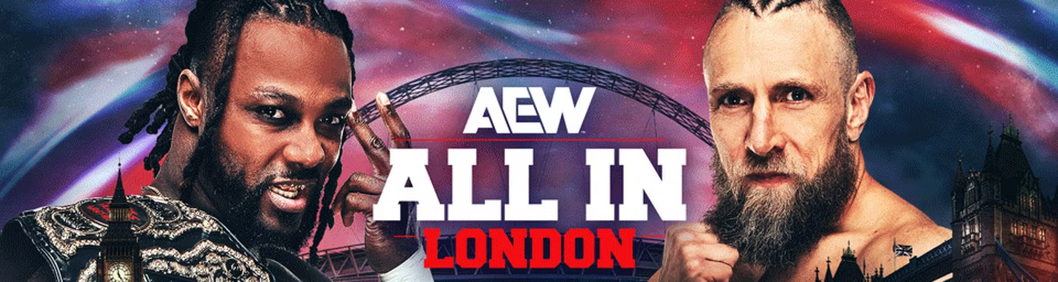 Promotional art for AEW All In 2024 on PPV